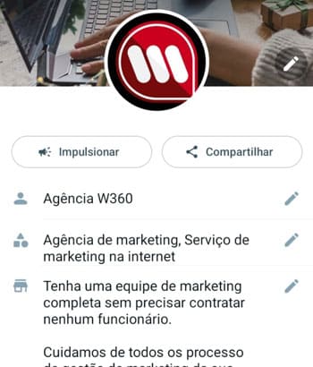 WhatsApp: Perfil Comercial