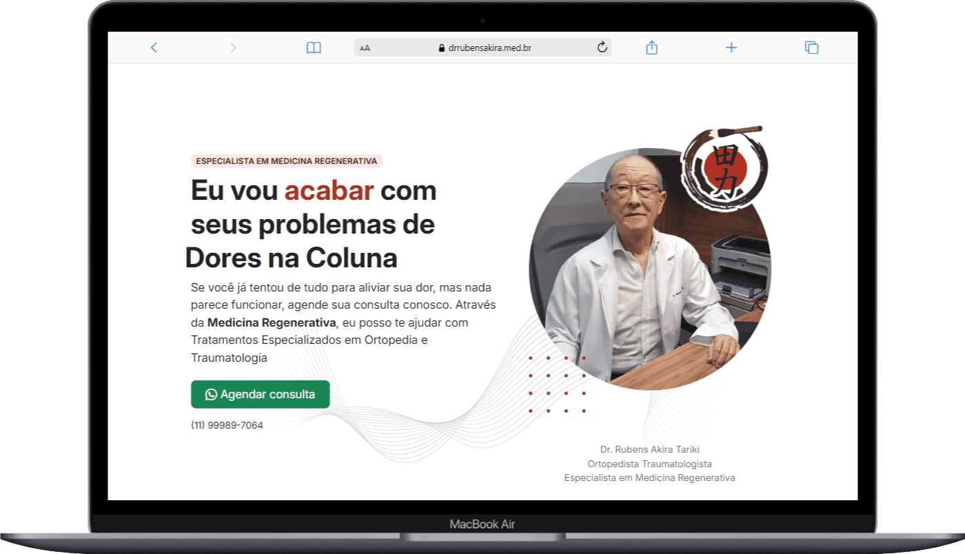 case drrubensakira.med.br